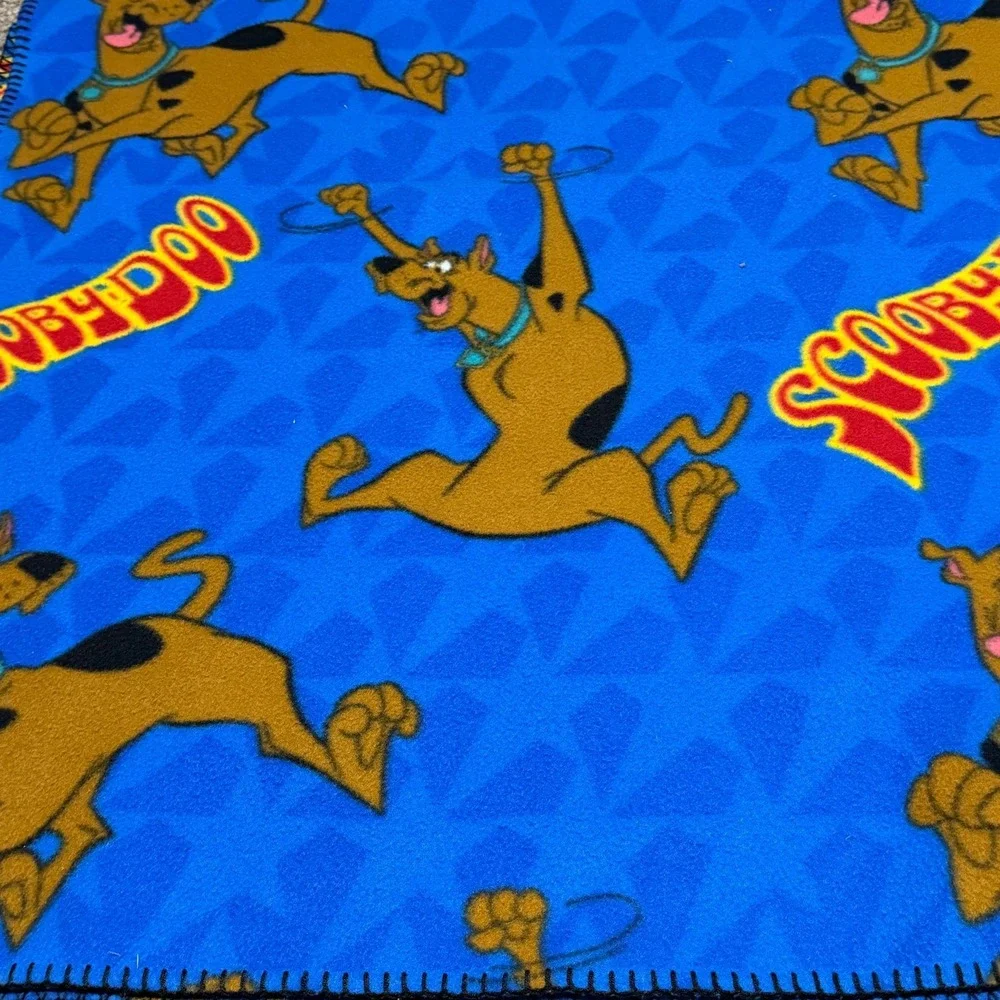2003 Scooby doo fleece blanket 46x60